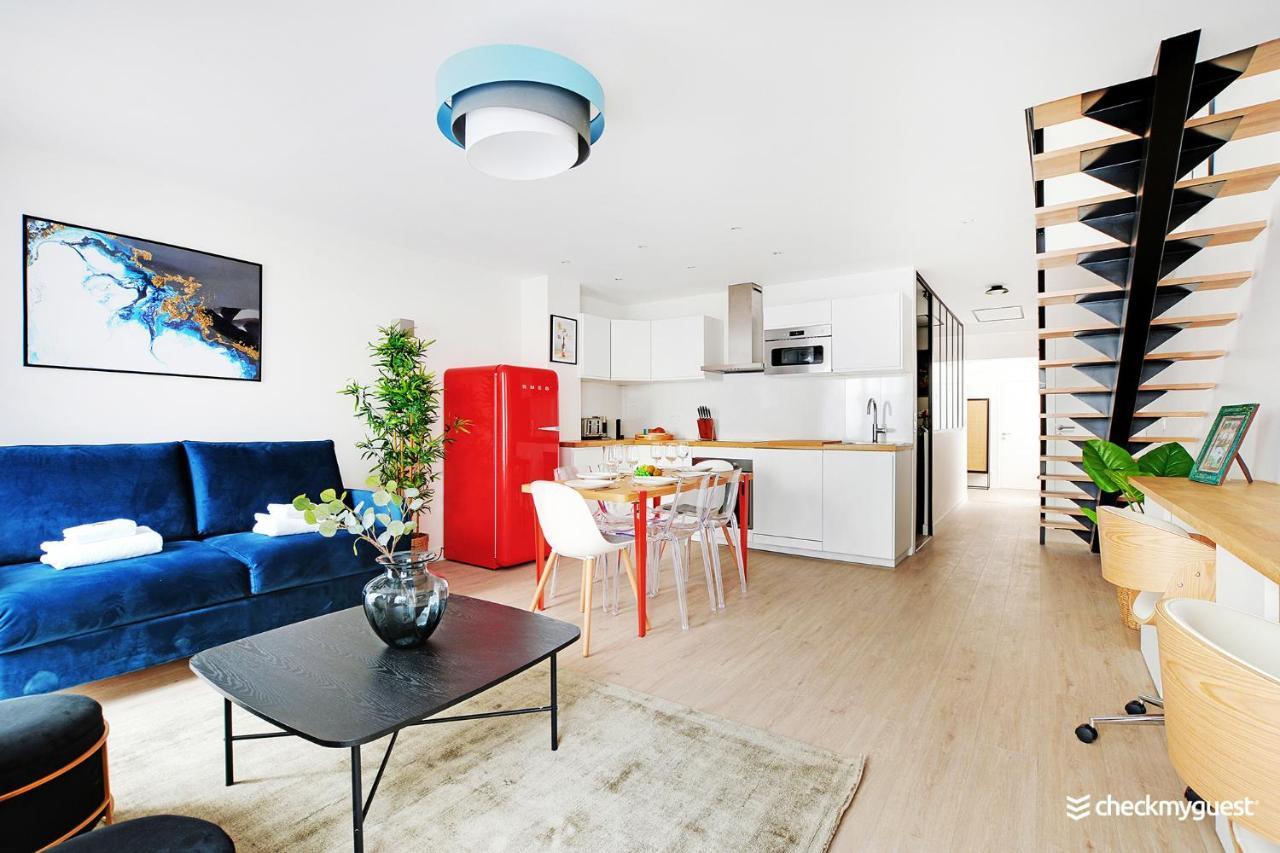 Beautiful Apartment- 3Br-10P - Montparnasse Paris Exteriör bild